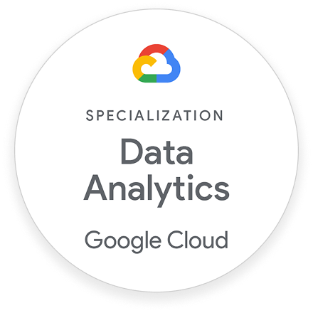 Google Cloud Service Specialization — Data Analytics